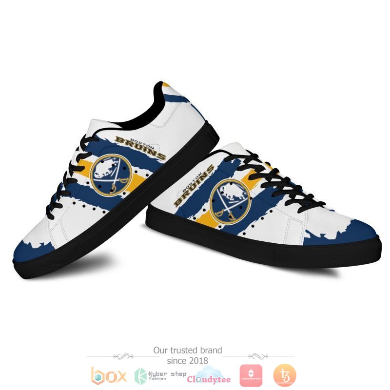 NHL Buffalo Sabres Stan Smith low top shoes 1 2 3 4 5 6 7