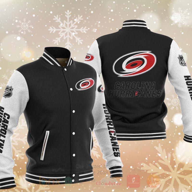 NHL Carolina Hurricanes Baseball Jacket