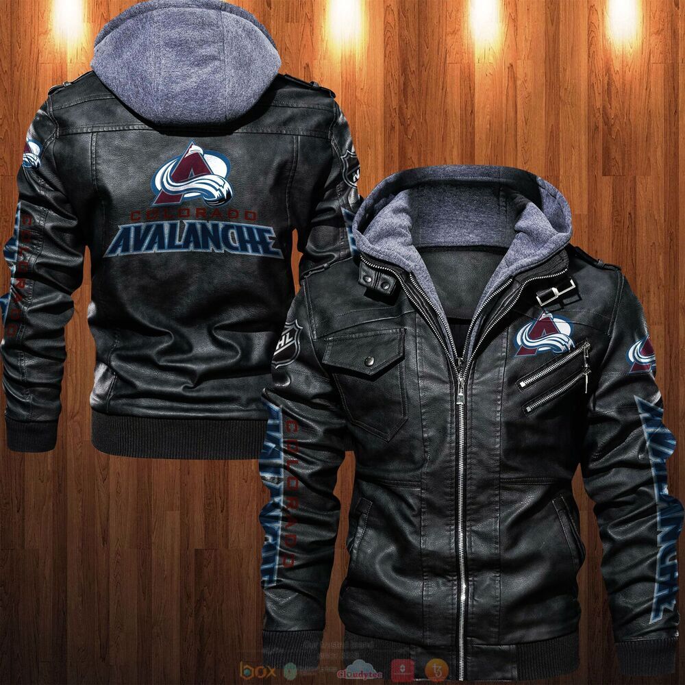 NHL Colorado Avalanche Leather Jacket