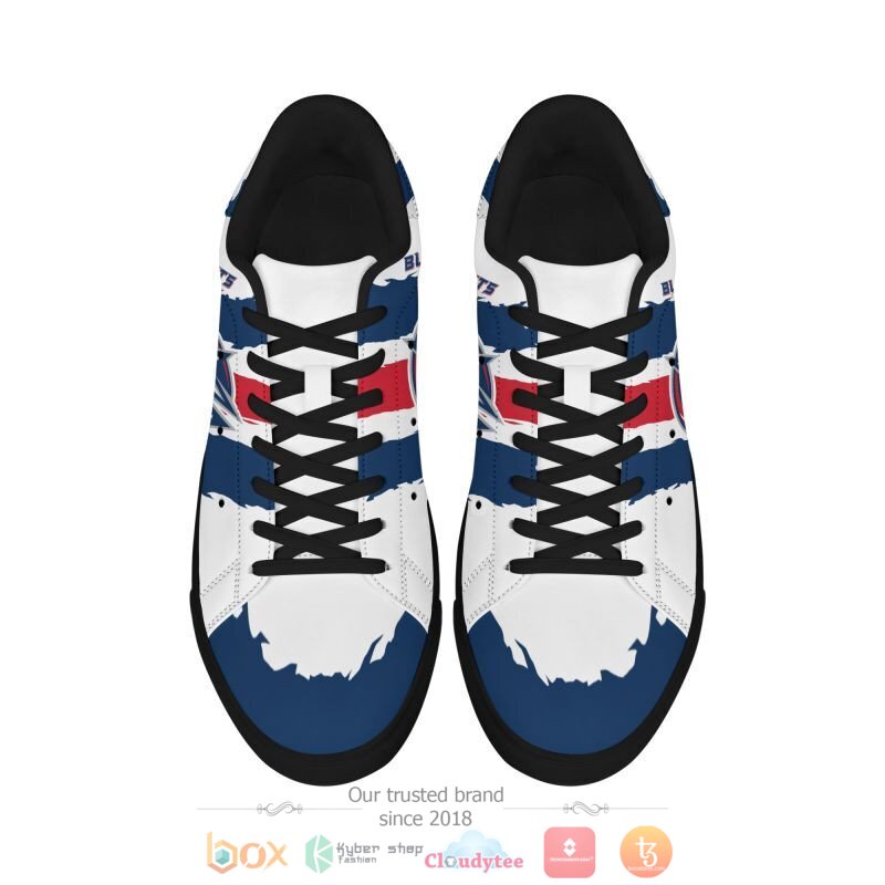 NHL Columbus Blue Jackets Stan Smith low top shoes 1 2 3 4 5 6 7 8