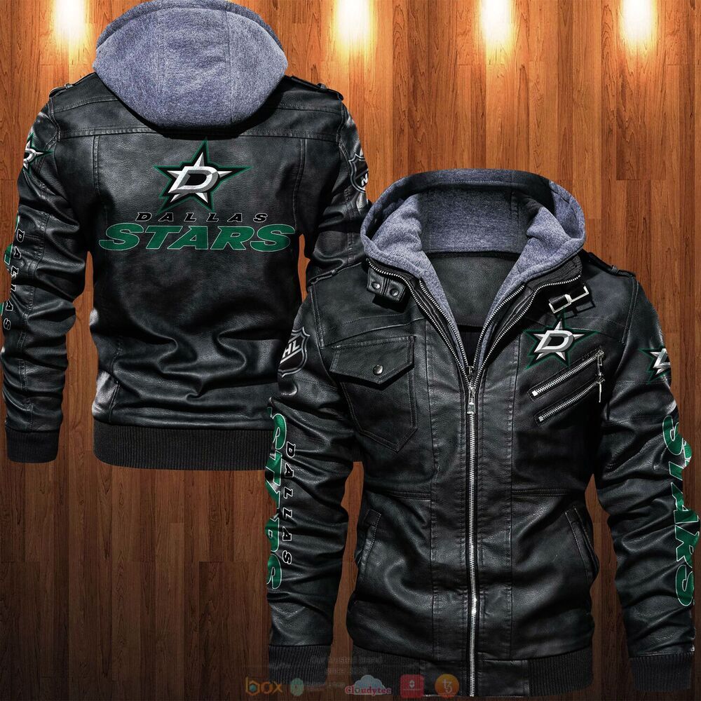 NHL Dallas Stars Leather Jacket