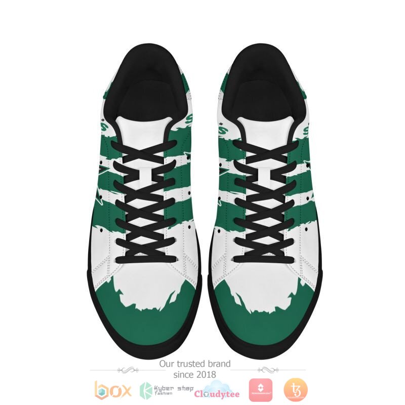 NHL Dallas Stars Stan Smith low top shoes 1 2 3 4 5 6 7 8