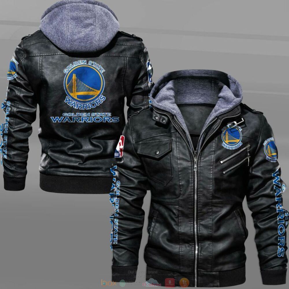 NHL Golden State Warriors Leather Jacket