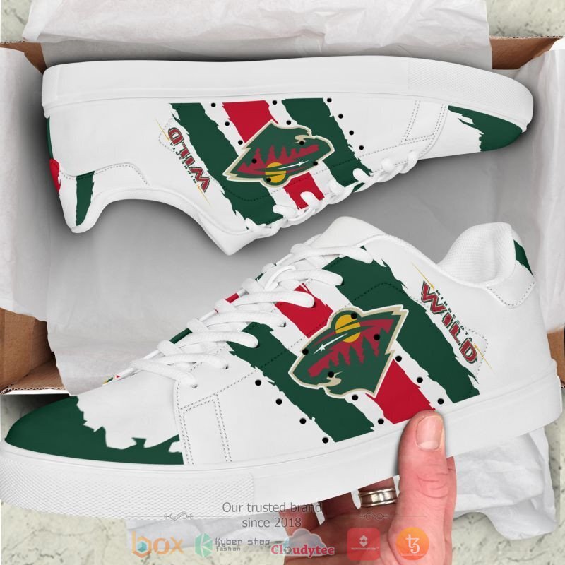 NHL Minnesota Wild Stan Smith low top shoes