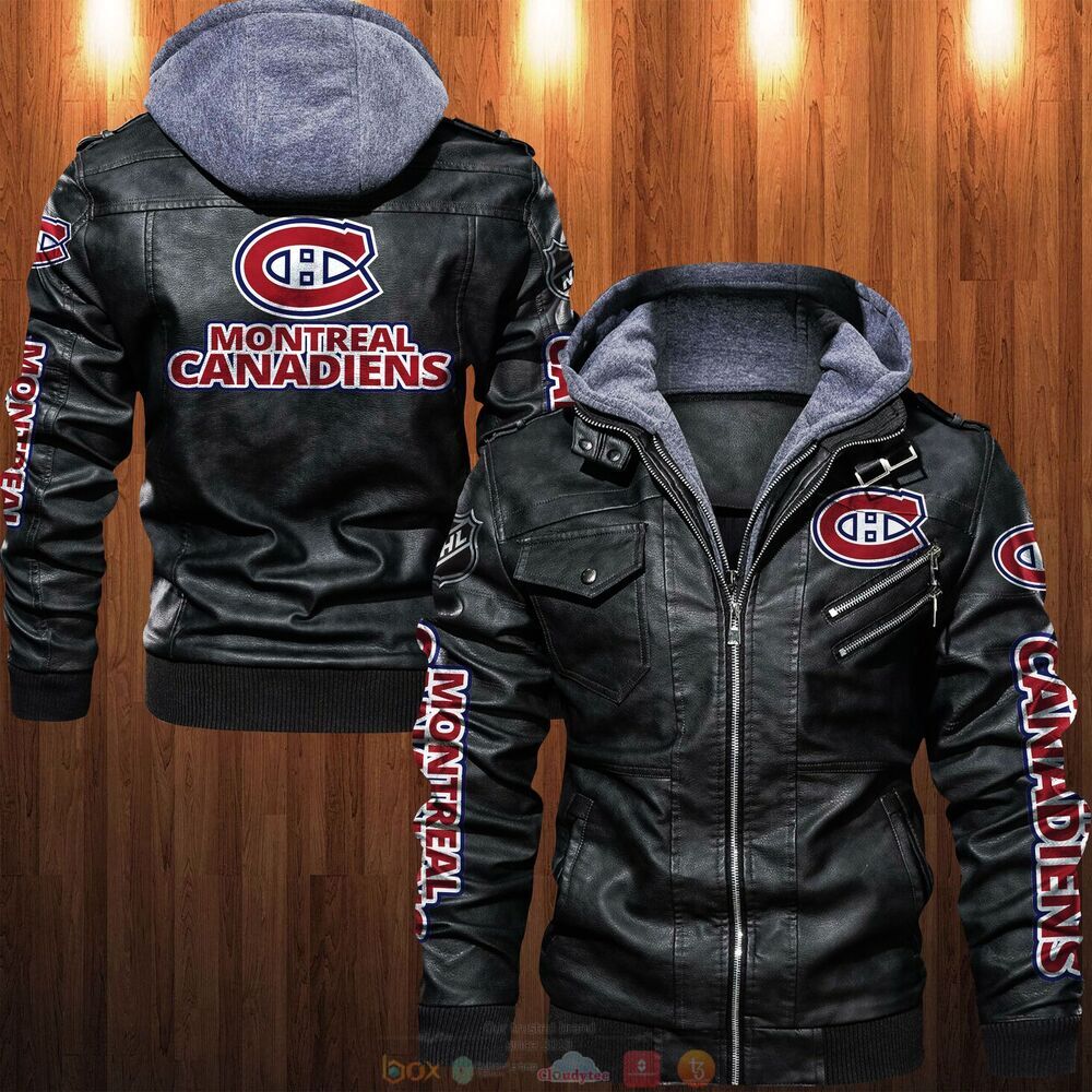 NHL Montreal Canadiens Leather Jacket