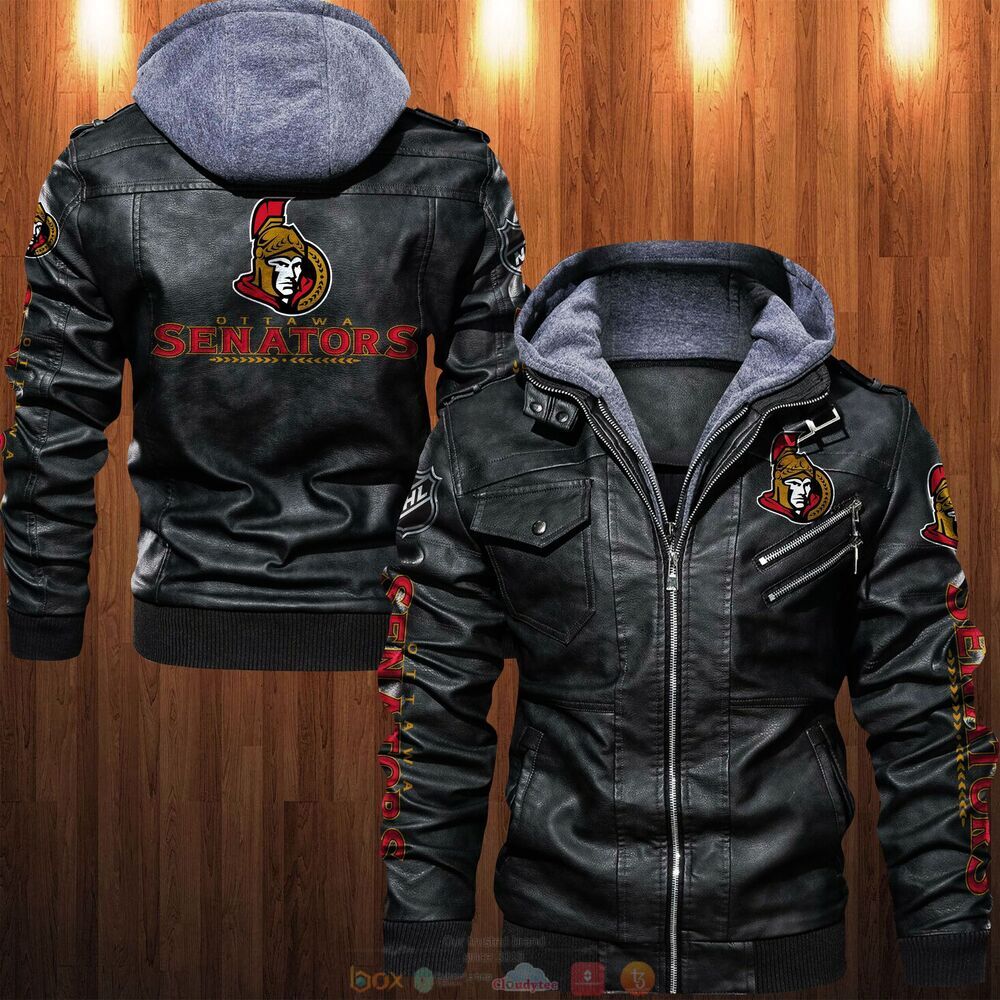 NHL Ottawa Senators Leather Jacket