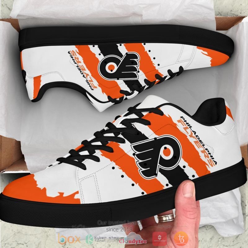 NHL Philadelphia Flyers Stan Smith low top shoes 1 2 3 4 5