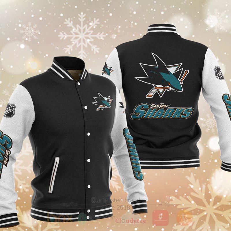 NHL San Jose Sharks Baseball Jacket