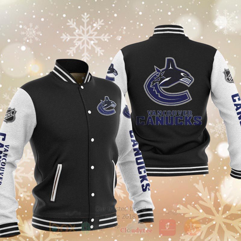 NHL Vancouver Canucks Baseball Jacket