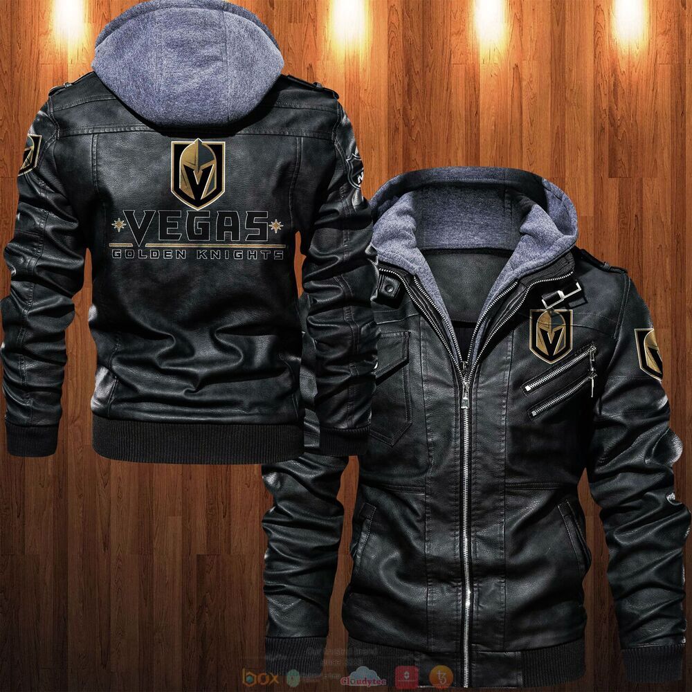 NHL Vegas Golden Knights Leather Jacket