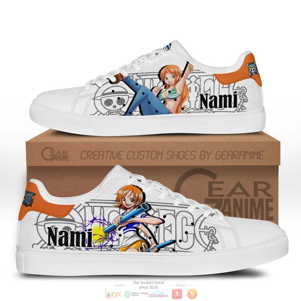 Nami Anime One Piece Skate Stan Smith Shoes