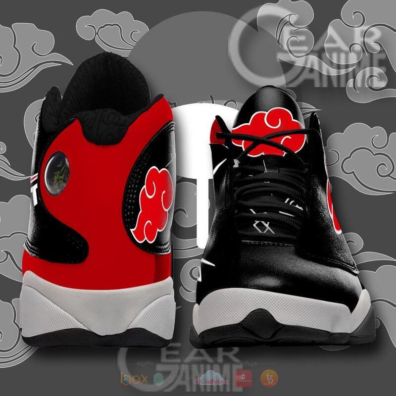 Naruto Akatsuki Jutsu It Air Jordan 13 Sneaker Shoes 5 Naruto Akatsuki Jutsu It Air Jordan 13 Sneaker Shoes 1 2 3 4