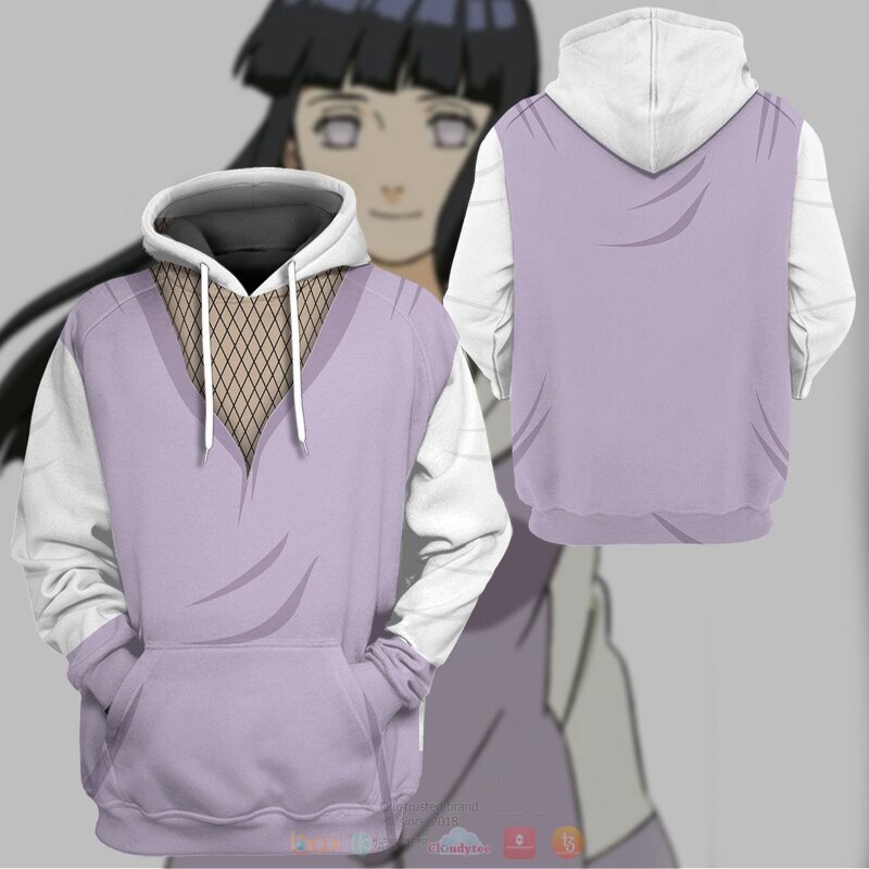 Naruto Hinata Cosplay 3D Shirt Hoodie 1 2 3 4 5 6 7 8 9 10