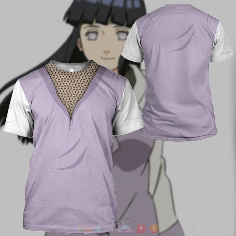 Naruto Hinata Cosplay 3D Shirt Hoodie 1 2 3 4 5 6 7 8 9 10 11 12