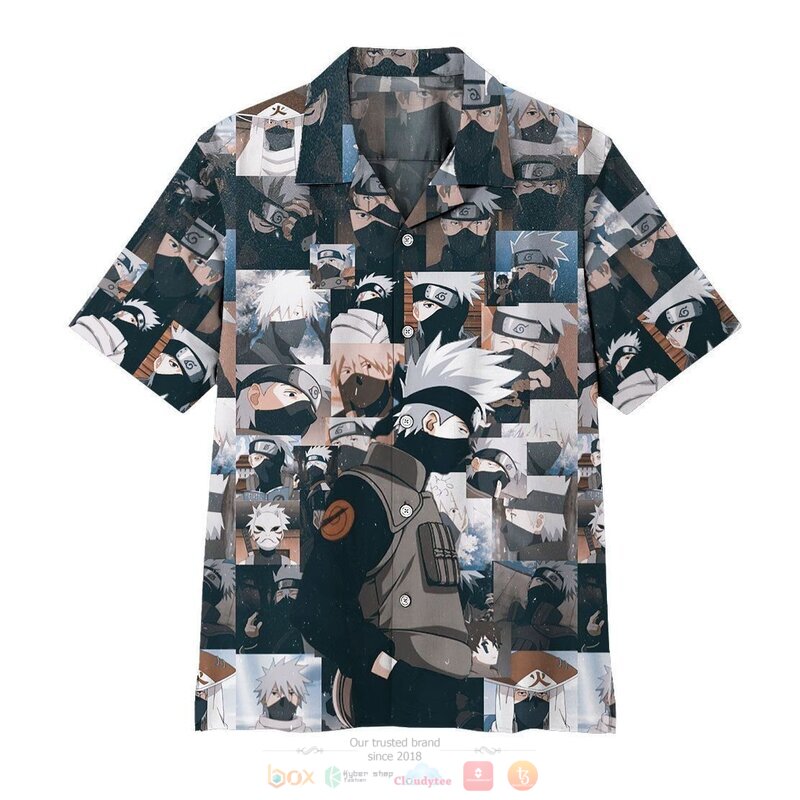 Naruto Kakashi Hawaiian Shirt Short