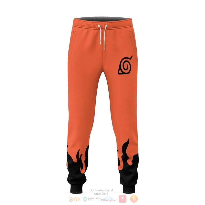 Naruto Orange Sweatpants 2 Naruto Orange Sweatpants 1