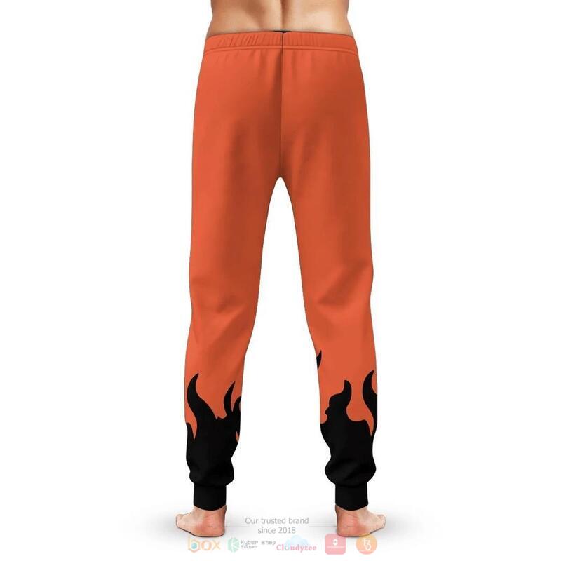 Naruto Orange Sweatpants 3 Naruto Orange Sweatpants 1 2