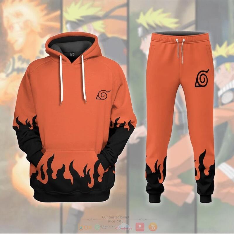 Naruto Orange Sweatpants 5 Naruto Orange Sweatpants 1 2 3 4