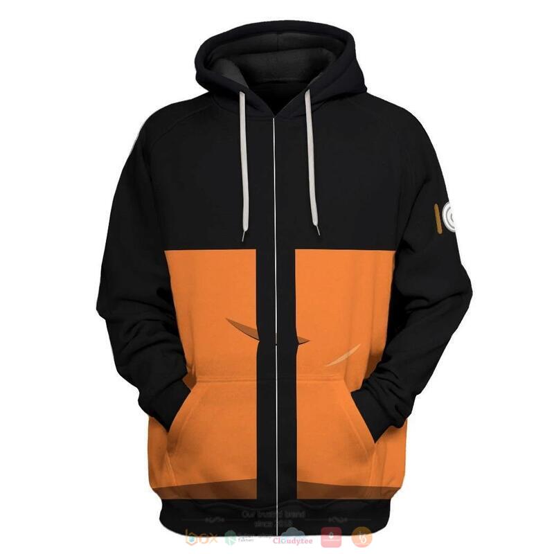 Naruto Shippuden 3D Hoodie Zip Hoodie