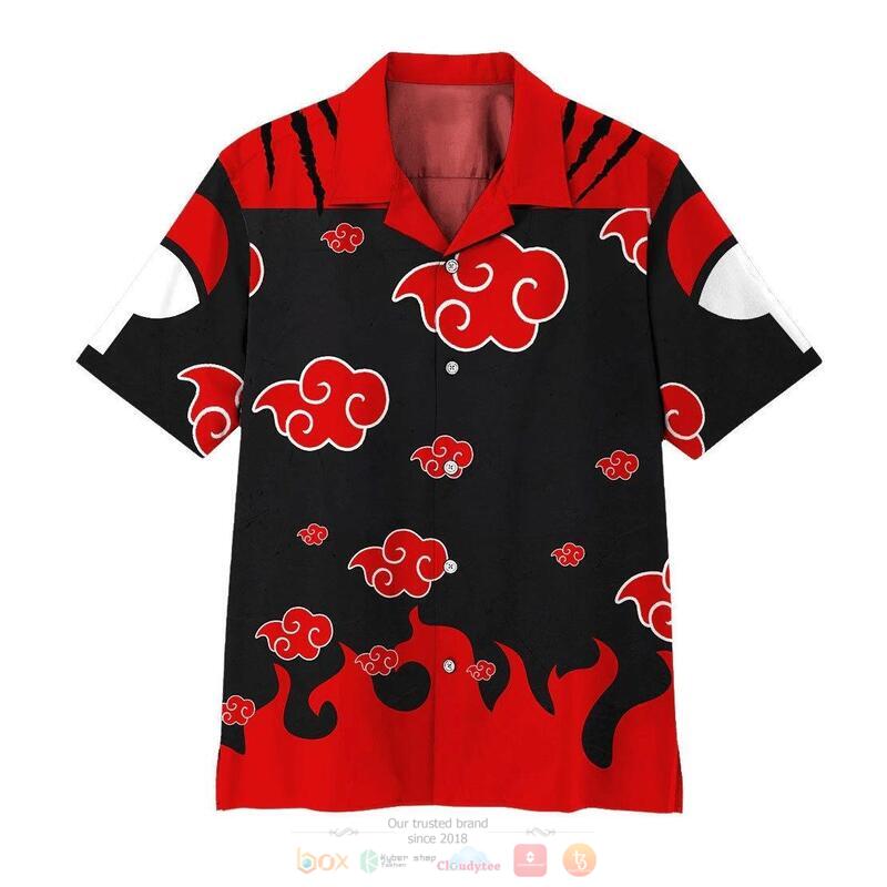 Naruto Shippuden Modern Akatsuki Hawaiian Shirt 12 Naruto Shippuden Modern Akatsuki Hawaiian Shirt
