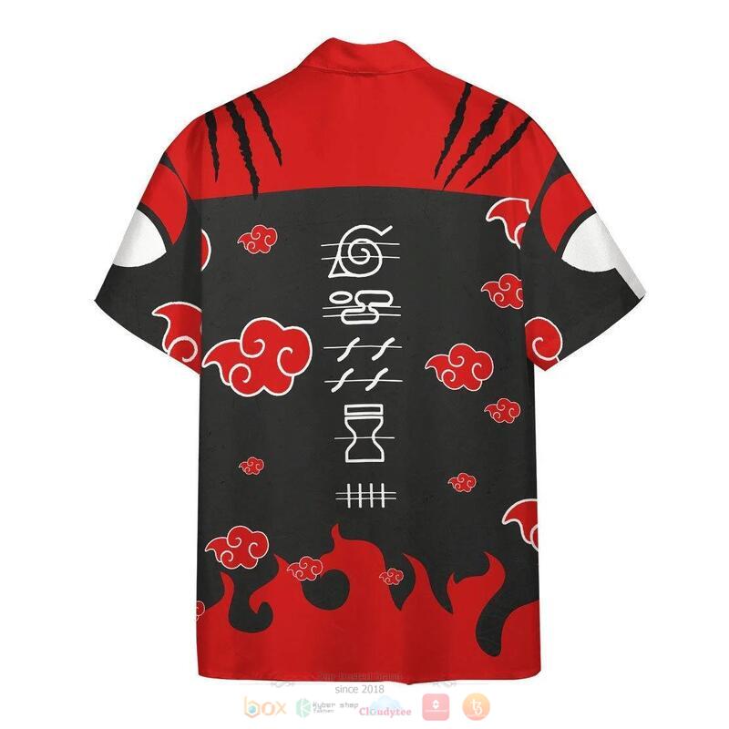 Naruto Shippuden Modern Akatsuki Hawaiian Shirt 2 Naruto Shippuden Modern Akatsuki Hawaiian Shirt 1