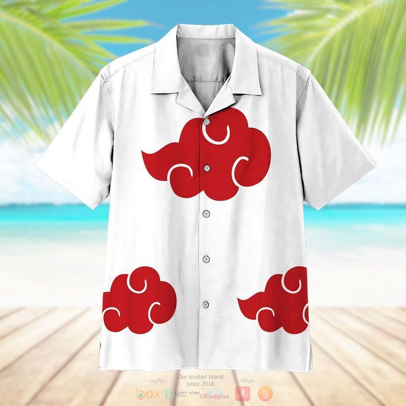 Naruto Shippuden White Akatsuki Hawaiian Shirt 6 Naruto Shippuden White Akatsuki Hawaiian Shirt 1 2 3 4 5