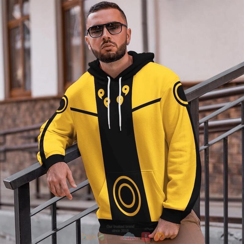 Naruto Six Path Mode 3D Shirt Hoodie 1 2 3 4 5 6 7