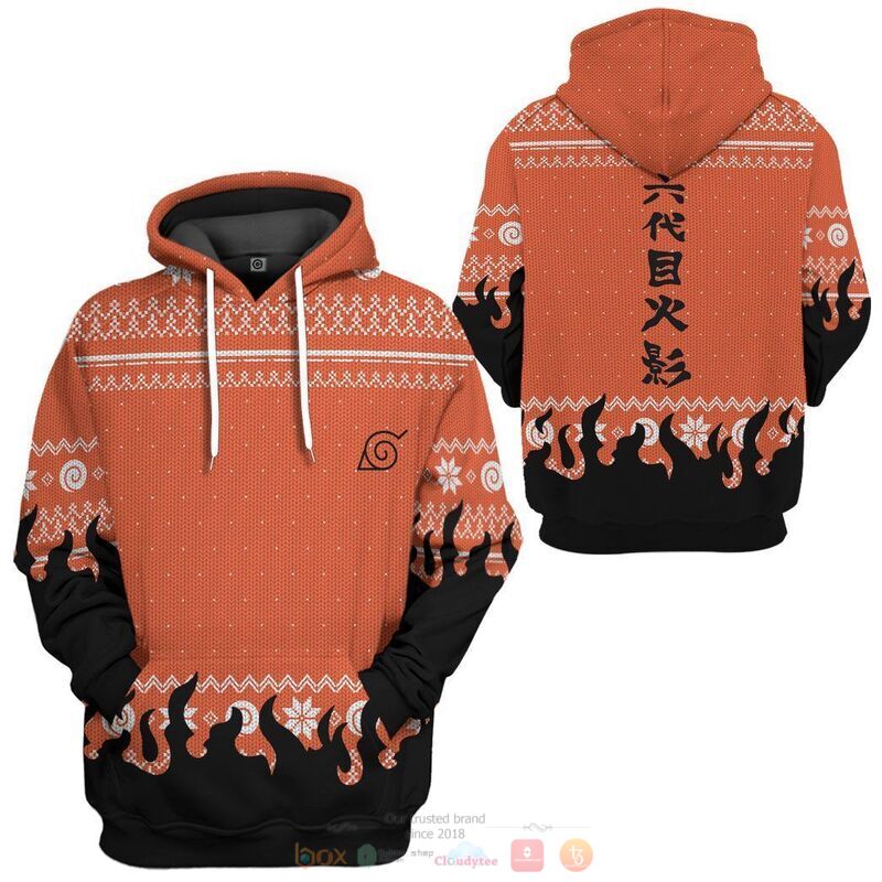 Naruto Snowflake 3D Shirt, Hoodie 6 Naruto Snowflake 3D Shirt Hoodie 1 2 3 4 5