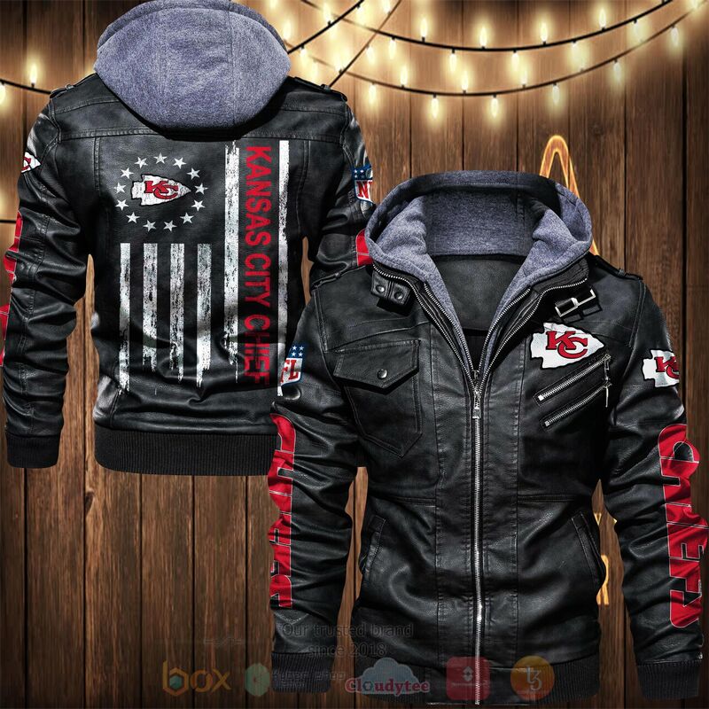 National Football League Kansas City Chiefs Leather Jacket
