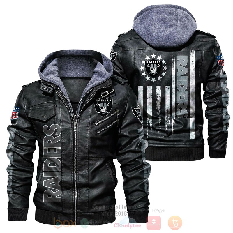 National Football League Oakland Raiders Leather Jacket