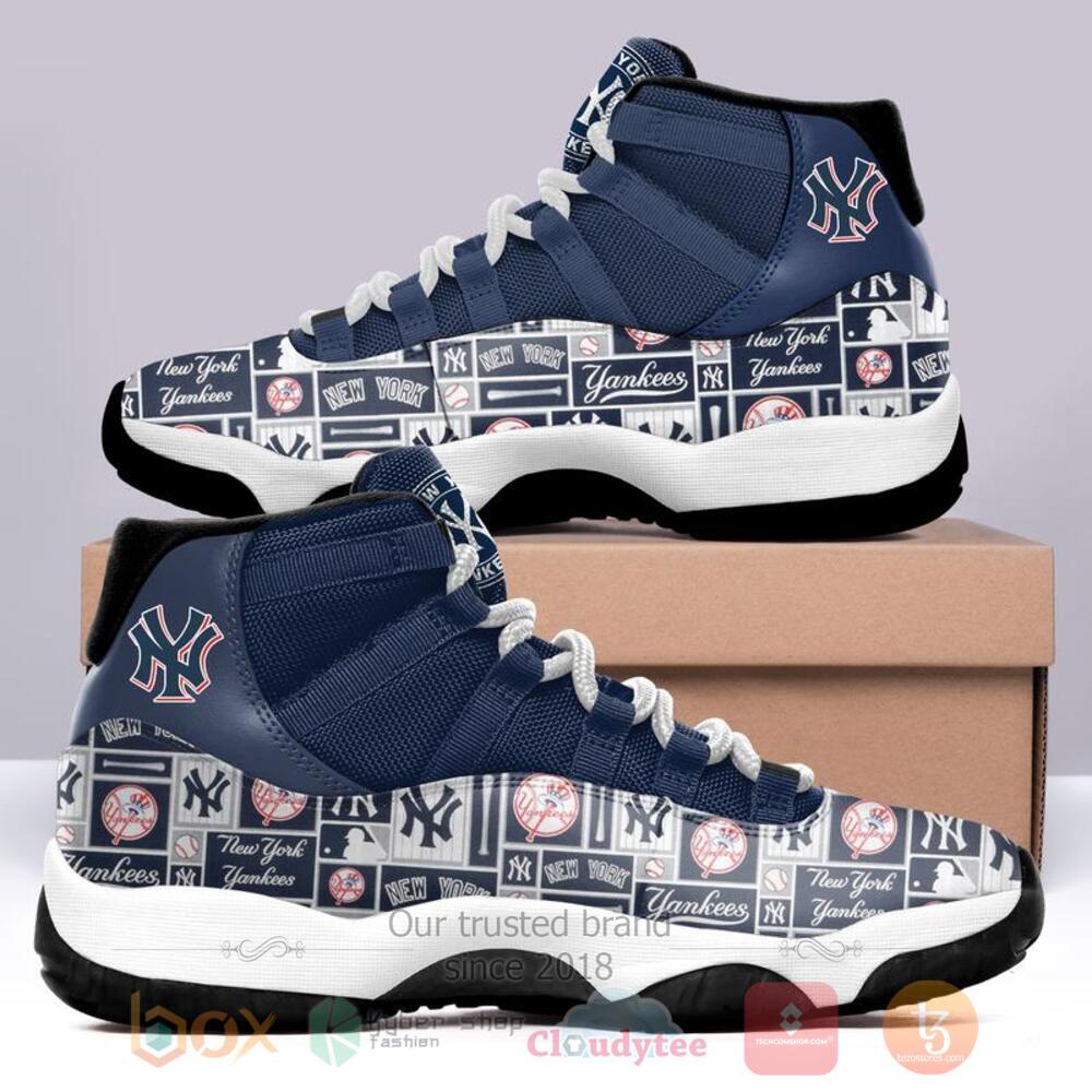 New York Yankees MLB Air Jordan 11 shoes