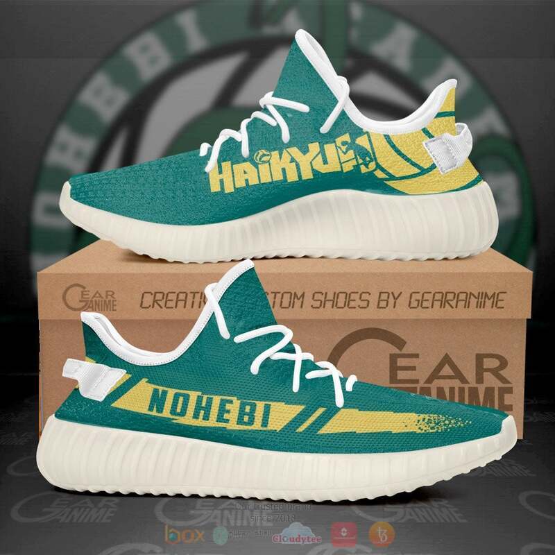 Nohebi Academy Haikyuu Yeezy Sneaker shoes