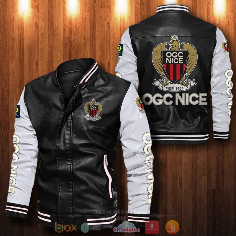 OGC Nice Bomber leather jacket