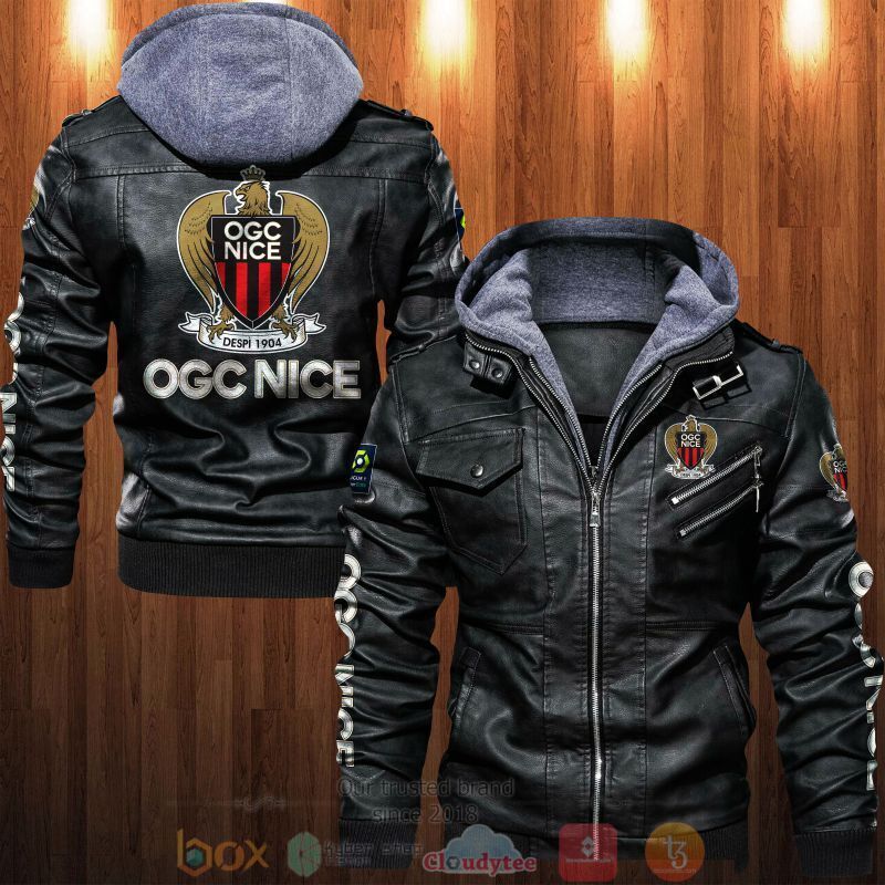OGC Nice Despi 1904 Leather Jacket