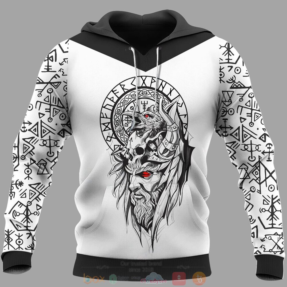 Odin Vegvisir Raven 3d shirt hoodie
