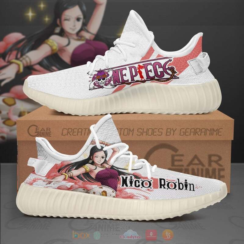 One Piece Nico Robin Yeezy Sneaker shoes