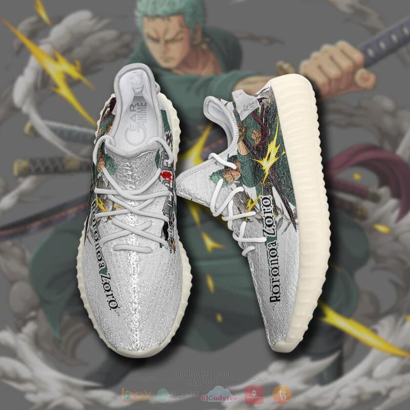 One Piece Roronoa Zoro Yeezy Sneaker Shoes 1