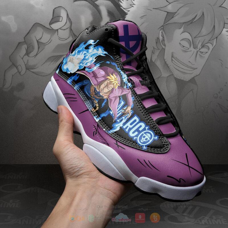 One Piece The Phoenix Marco Air Jordan 13 Sneaker Shoes 1 2