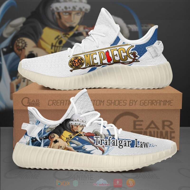One Piece Trafalgar Law Yeezy Sneaker shoes