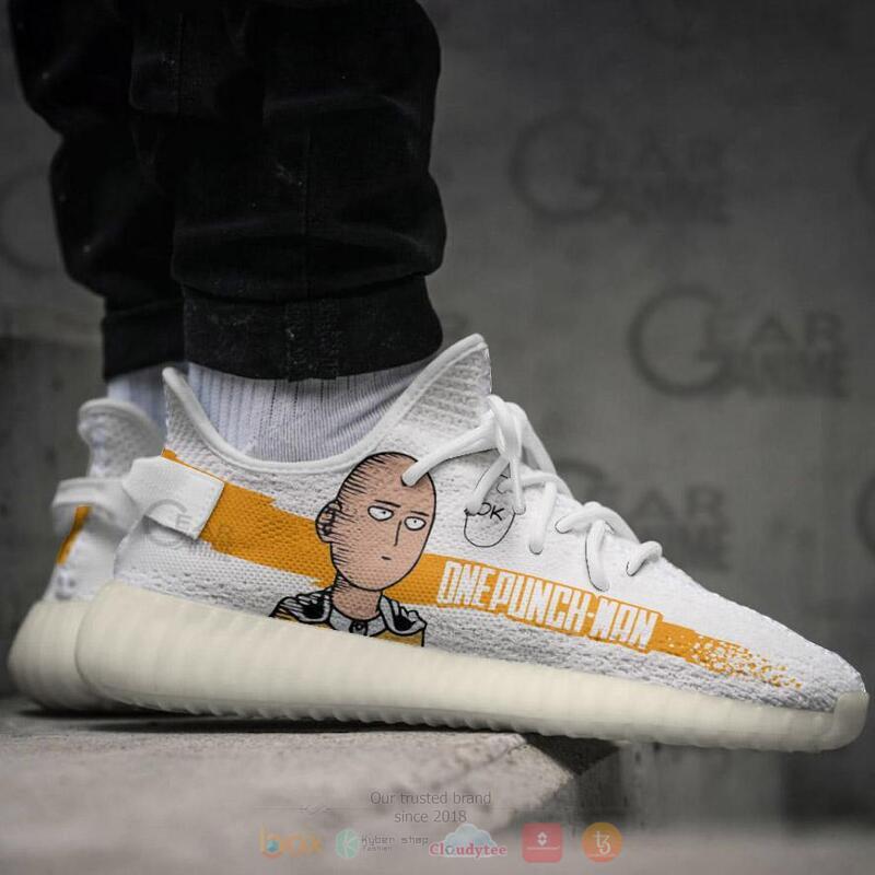 One Punch Man Saitama Oppai Yeezy Sneaker shoes