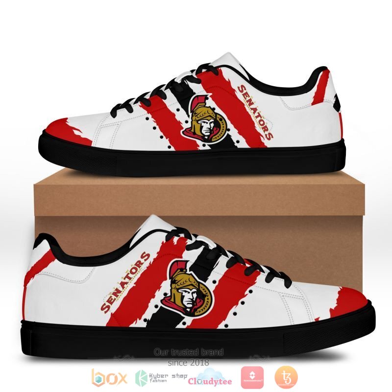 Ottawa Senators Stan Smith low top shoes 1 2 3 4 5 6