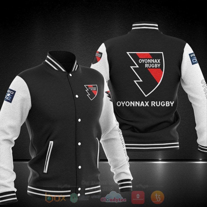 Oyonnax Rugby Baseball Jacket