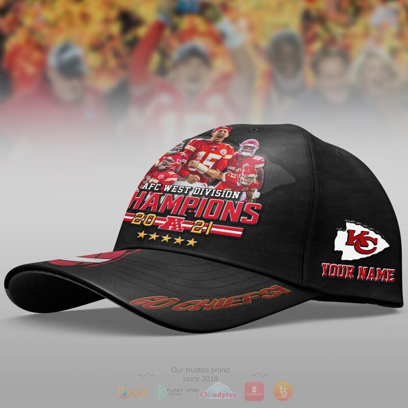 Personalized AFC West Champions 2021 Cap 3 Personalized AFC West Champions 2021 Cap 1 2