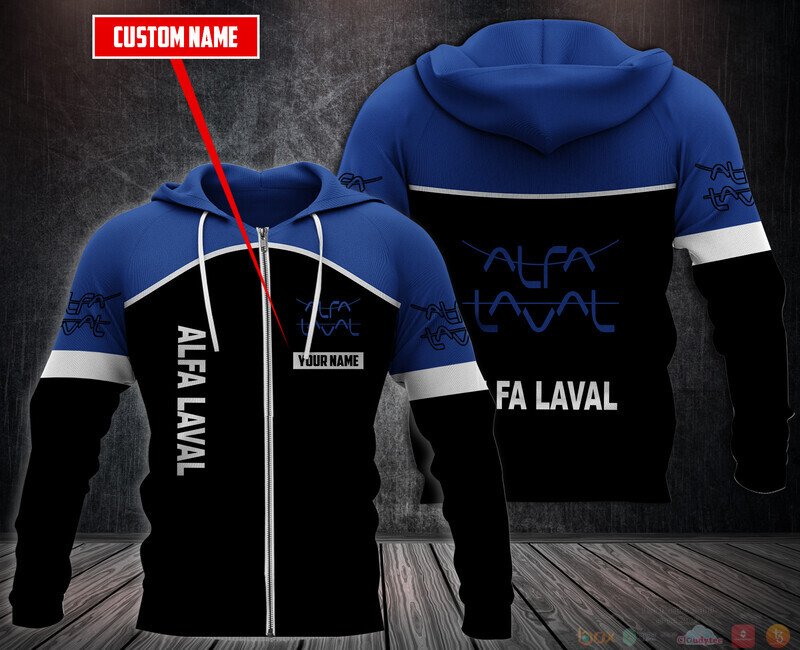 Alfa Laval Personalized Hoodie, Fleece Hoodie 3 Personalized Alfa Laval Custom Hoodie Fleece Hoodie 1 2