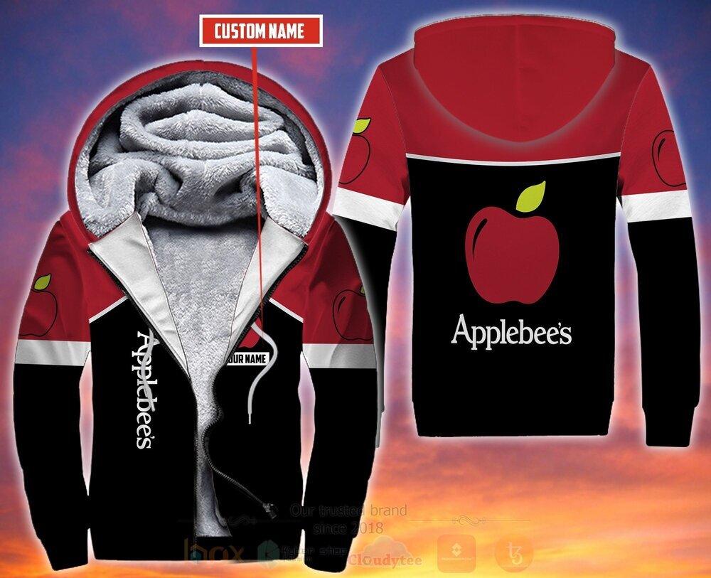 BEST Personalized Applebees 3D All Over Print Fleece Hoodie, Hoodie 1 Personalized Applebees 3D Fleece Hoodie Hoodie