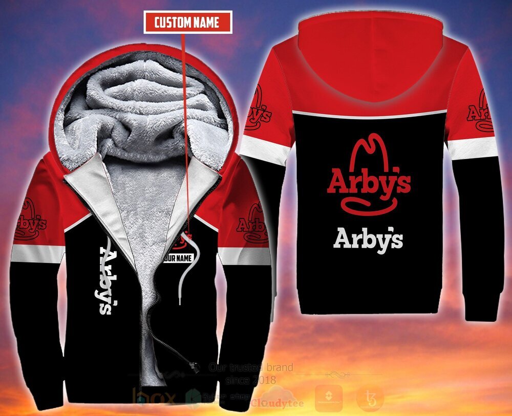 BEST Personalized Arby's 3D All Over Print Fleece Hoodie, Hoodie 1 Personalized Arbys 3D Fleece Hoodie Hoodie