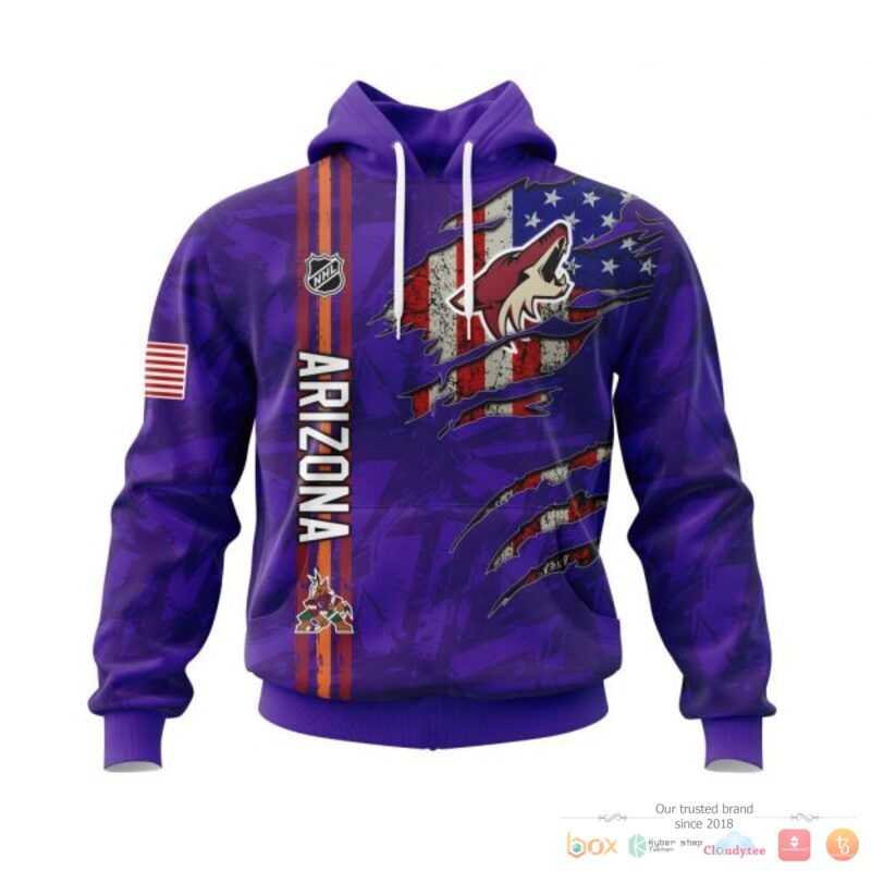 Personalized Arizona Coyotes With American Flag 3d shirt, hoodie 15 Personalized Arizona Coyotes With American Flag 3d shirt hoodie