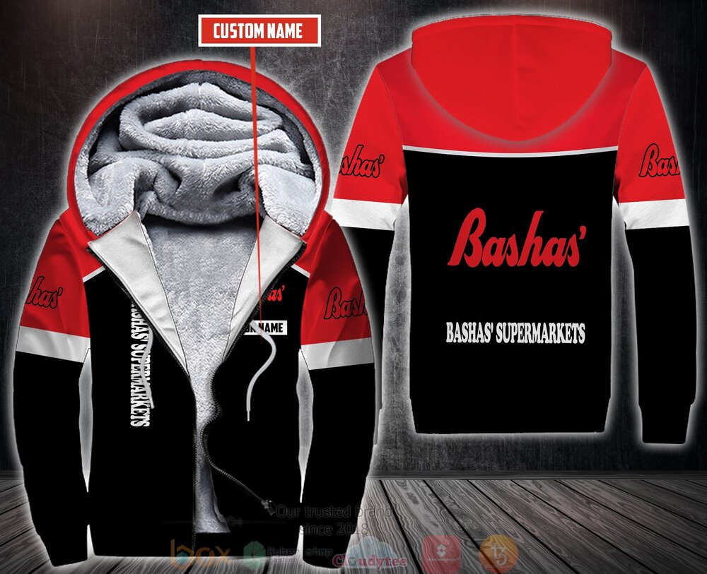 BEST Personalized Bashas' Supermarkets 3D All Over Print Fleece Hoodie, Hoodie 1 Personalized Bashas Supermarkets 3D Fleece Hoodie Hoodie