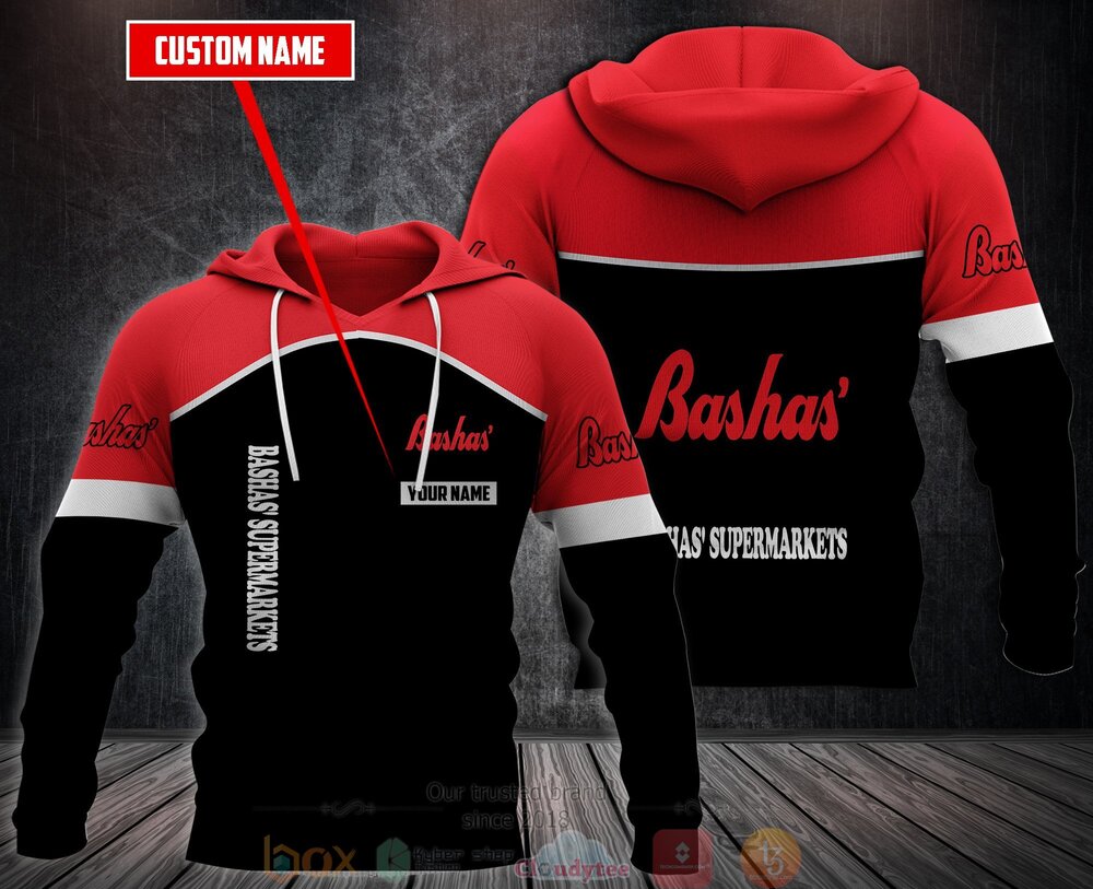 BEST Personalized Bashas' Supermarkets 3D All Over Print Fleece Hoodie, Hoodie 2 Personalized Bashas Supermarkets 3D Fleece Hoodie Hoodie 1