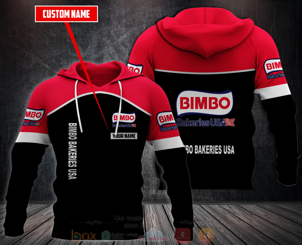 Personalized Bimbo Bakeries Usa 3D Hoodie Fleece Hoodie 1